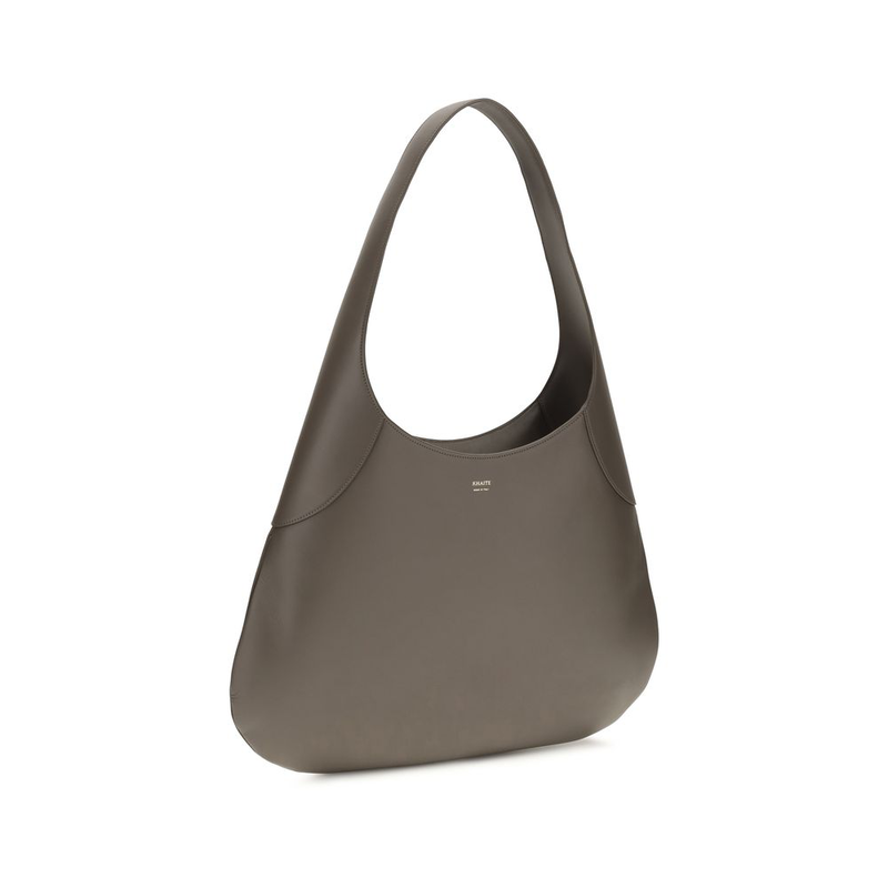 Gray calf leather bos taurus handbag-null