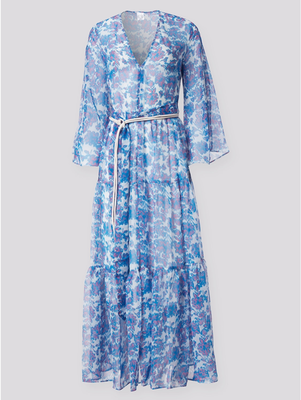 Anonyme long dress fairy dalmazia a124sd047, Blue, medium