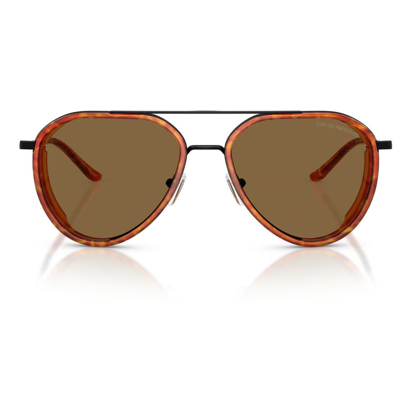 Black metal sunglasses-null