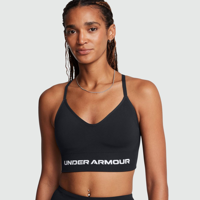 Vanish seamless low bra, Black, medium