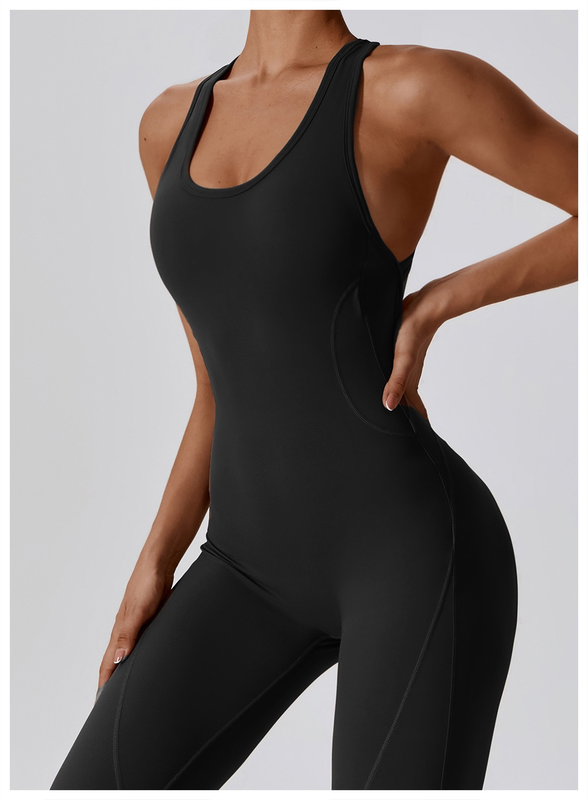 Product image: Amor jumpsuit with cross back stylish design-null