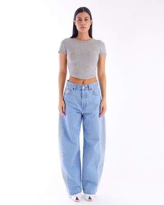 Gwen light reversed jeans, Blue, medium
