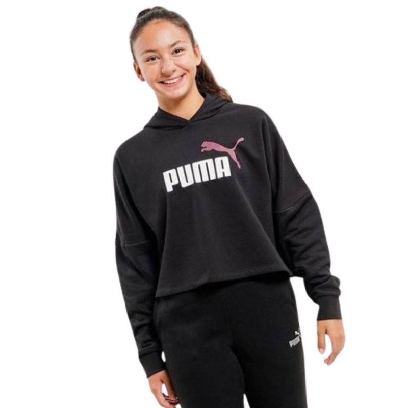 Product image: Essentials logo girls cropped hoodie-null