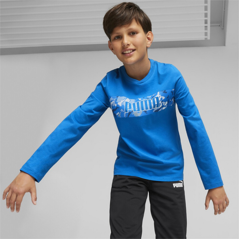 Puma jr active sports longsleeve tee b 47-null