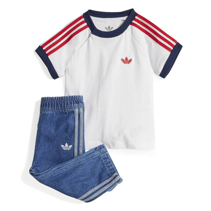 Adidas denim tee set-null