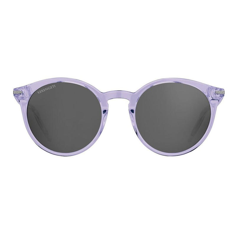 Purple resin sunglasses-null