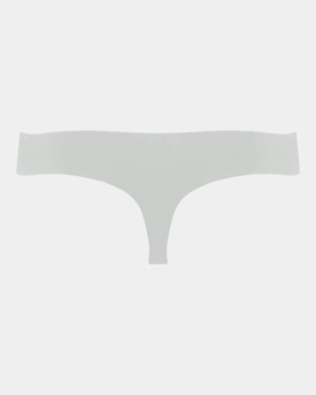 Ua pure stretch women's 3-pack no show thong image number null