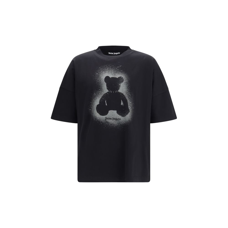 Black cotton t-shirt-null