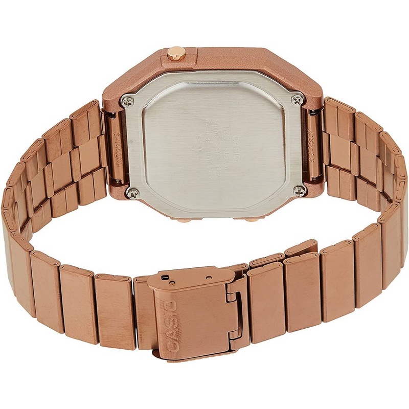 Multicolor stainless steel digital watch-null