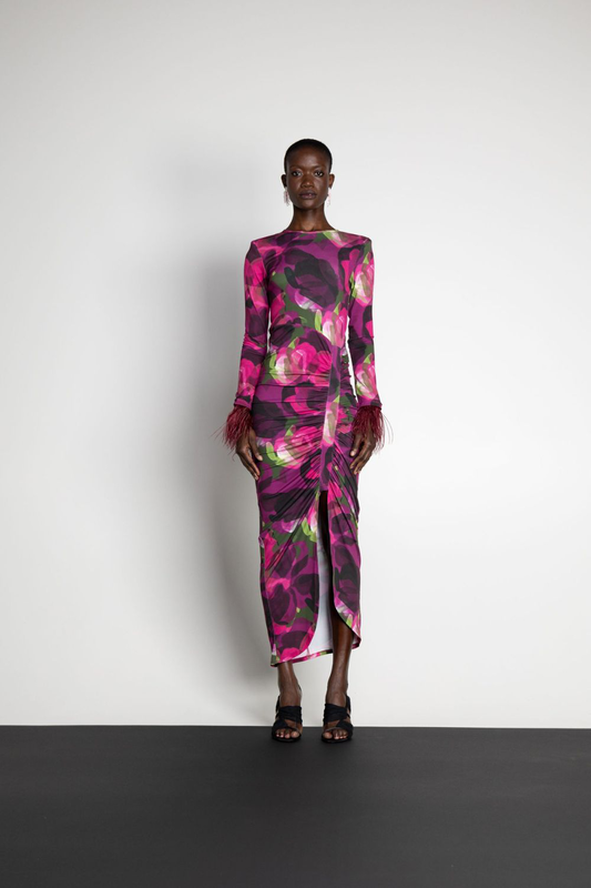 Mallory eden floral dress-null