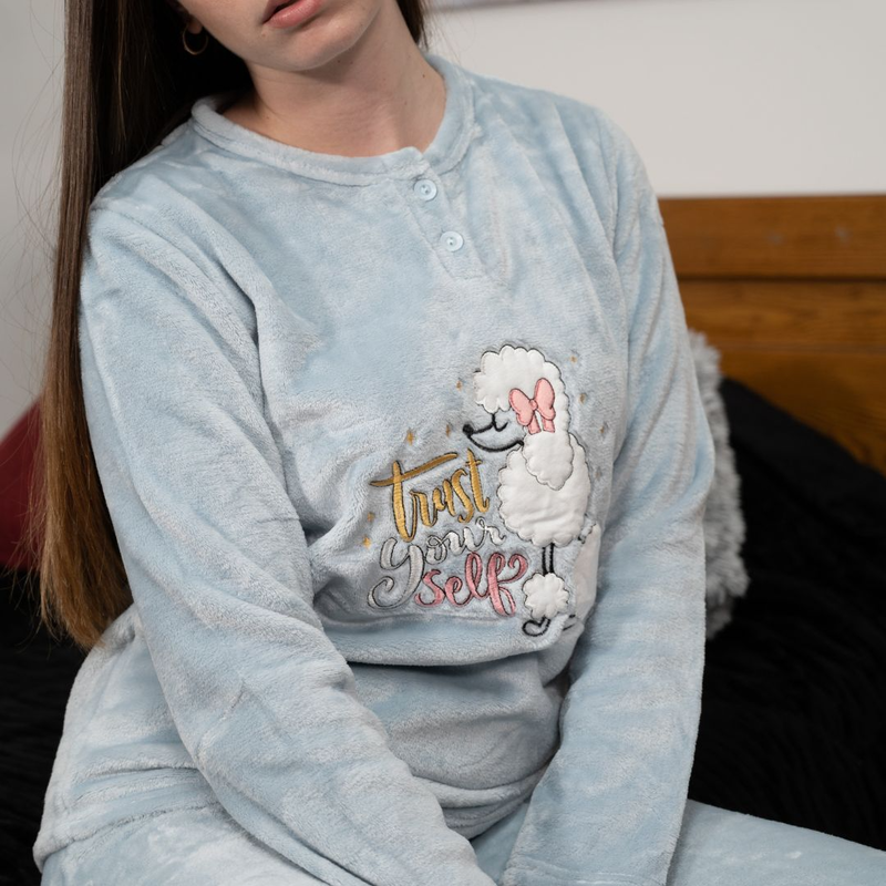 Womens thick velvet pajamas #z1639-null