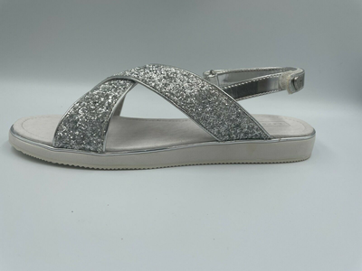 Mayoral girls sandals casual  silver, Silver, medium