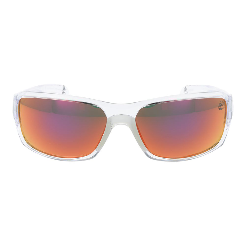 Transparent plastic sunglasses-null