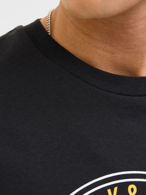 Jackjones jjpalm tee ss crew neck ln-null