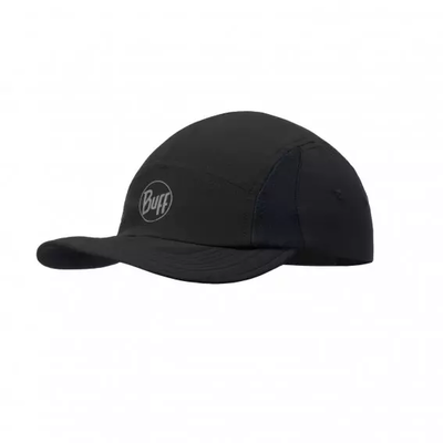 Run cap r-solid black, , medium