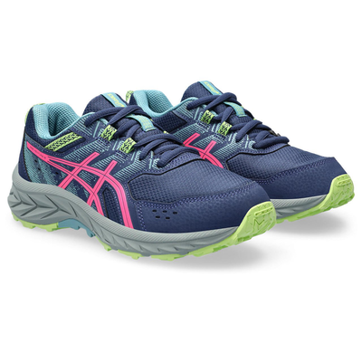 Asics girls pre-venture 9 gs (1014a276-403), Blue/pink, medium