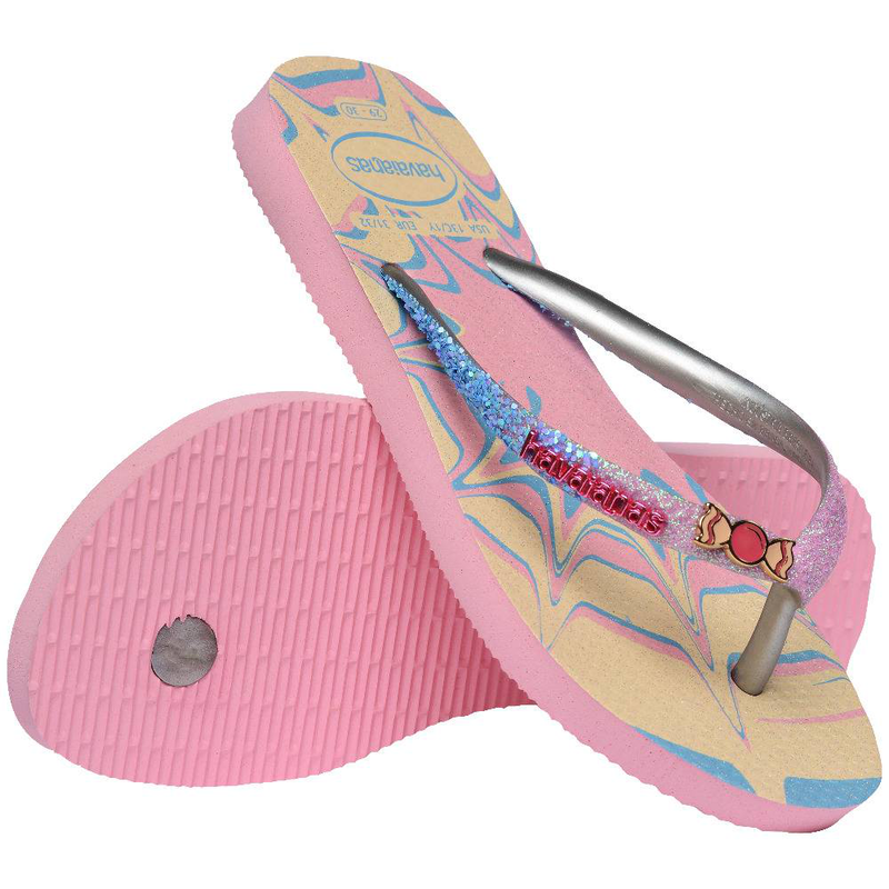 Kids slim glitter trendy-null