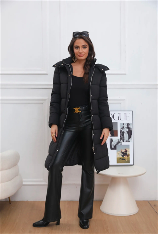 Long down jacket-null