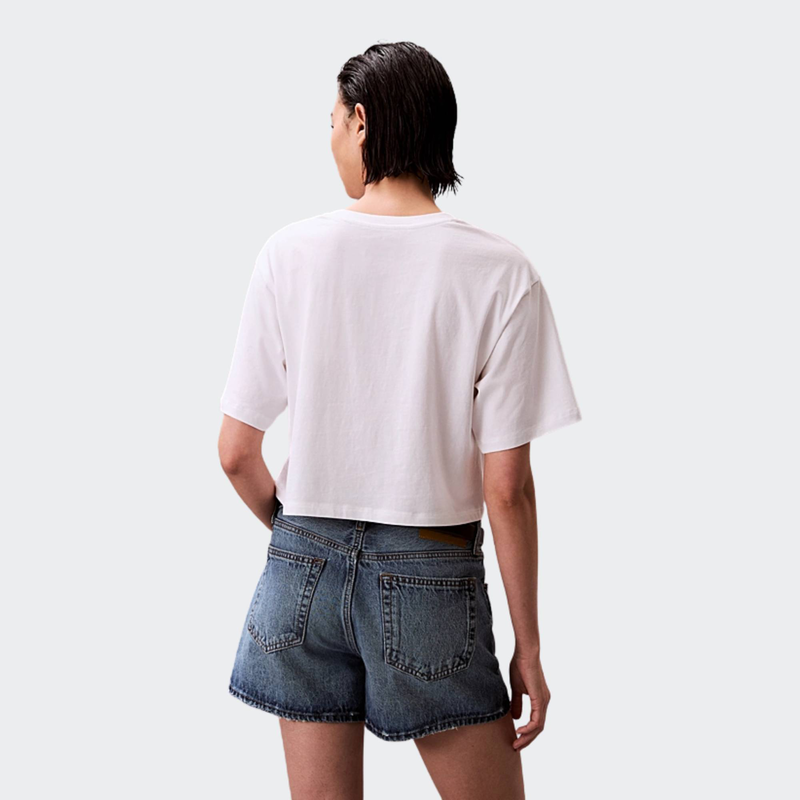 Cotton boxy crop pride tee-null