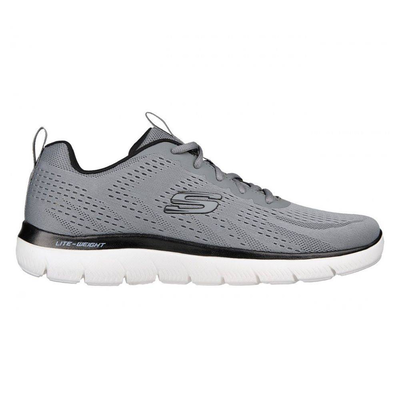Summits engineered mesh lace up w/ memory foam mens shoes