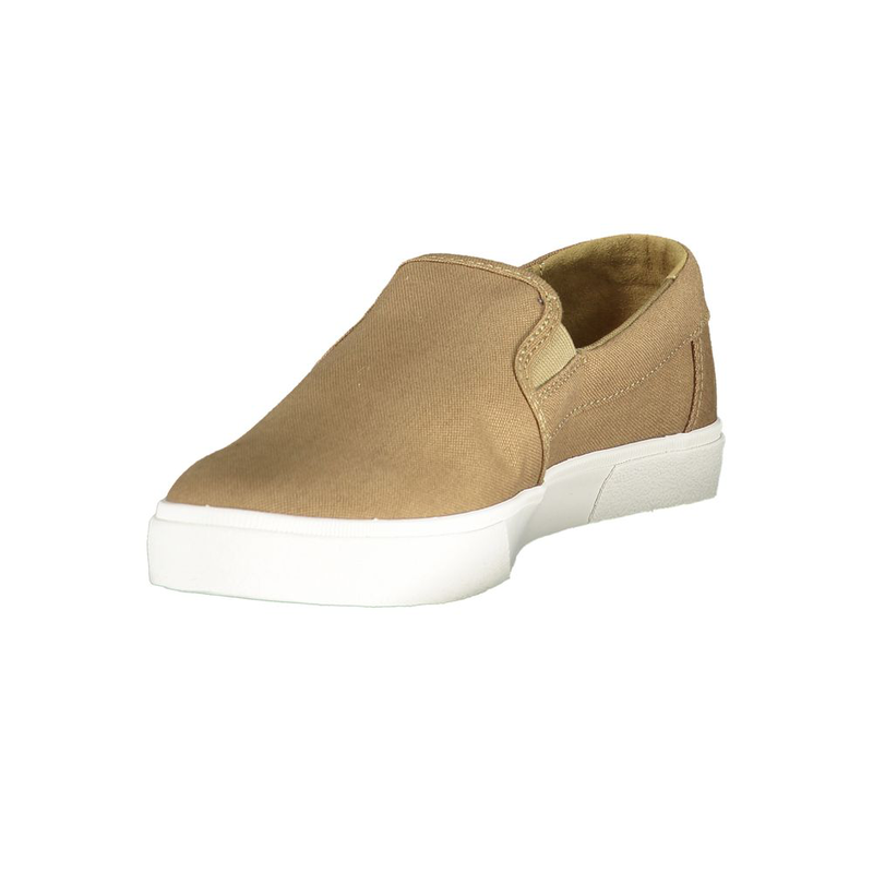 Beige polyester men sneaker-null