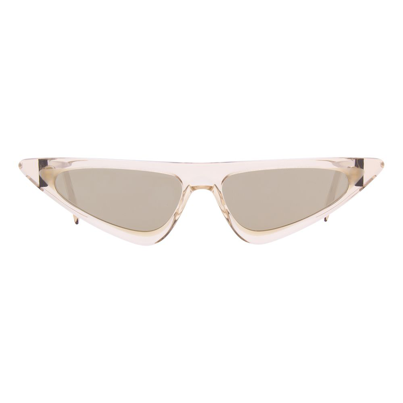 Beige acetate sunglasses-null