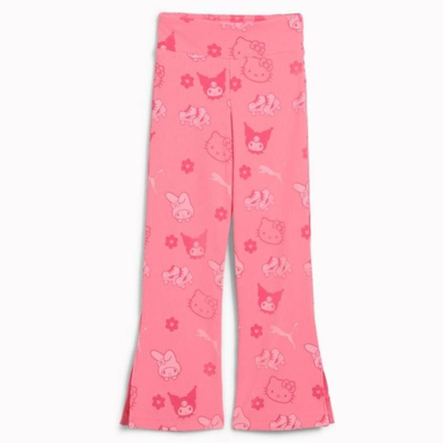 Puma x hello kitty and friends flared leggings 630068, Coral, medium
