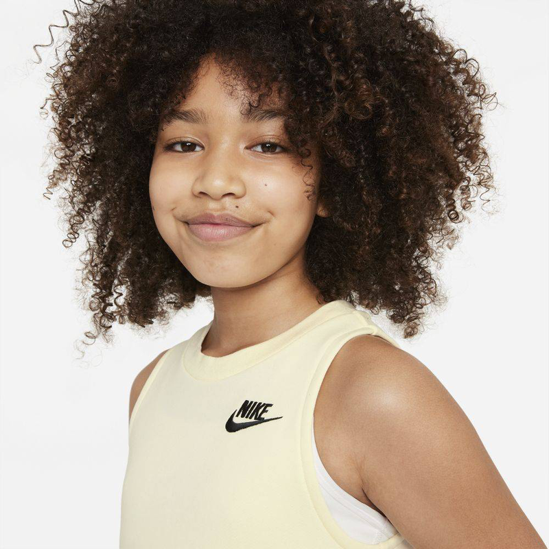 Nike sportswear girls french terry dress rtl image number null