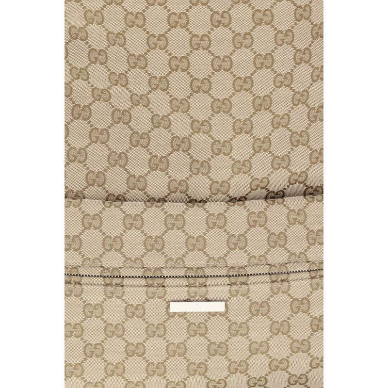 Beige polyester backpack-null