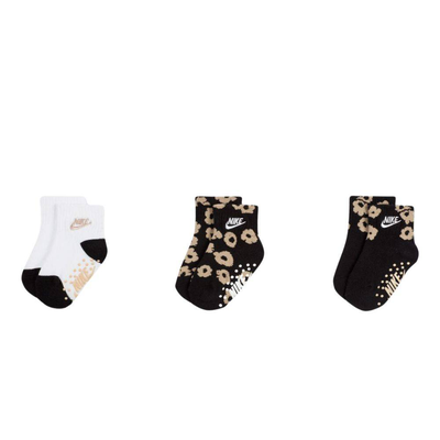 3pk girls gripper sock