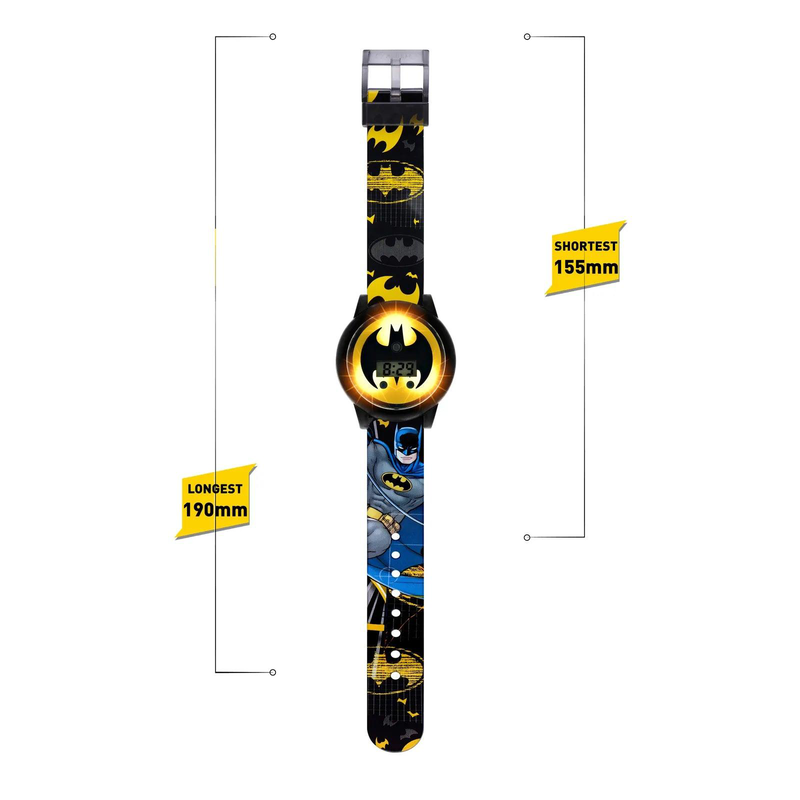 Batman light spinning case interactive kids' watch image number null