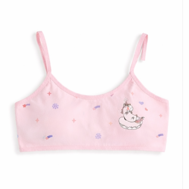 Teen cotton unicorn bra #022210-null