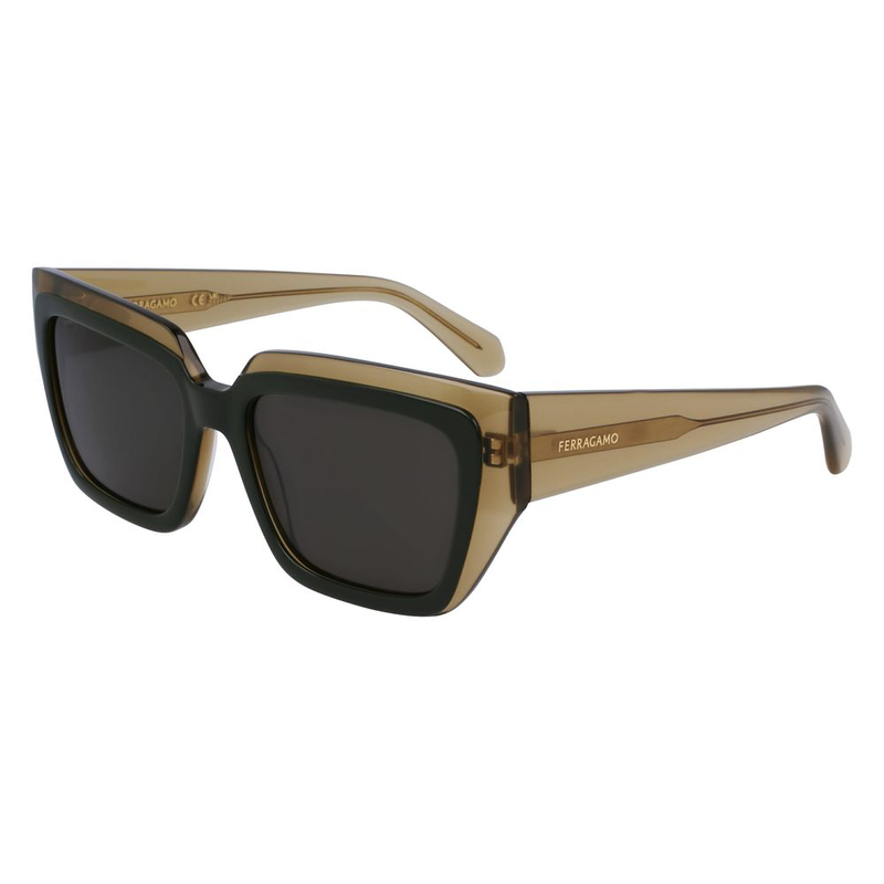 Bicolor acetate sunglasses-null