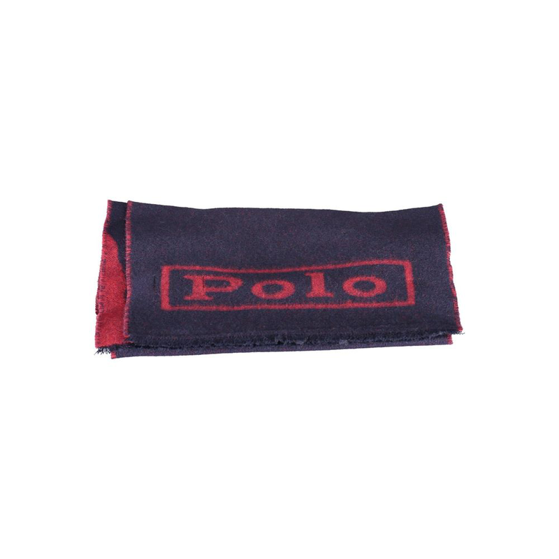 Blue wool men scarf-null