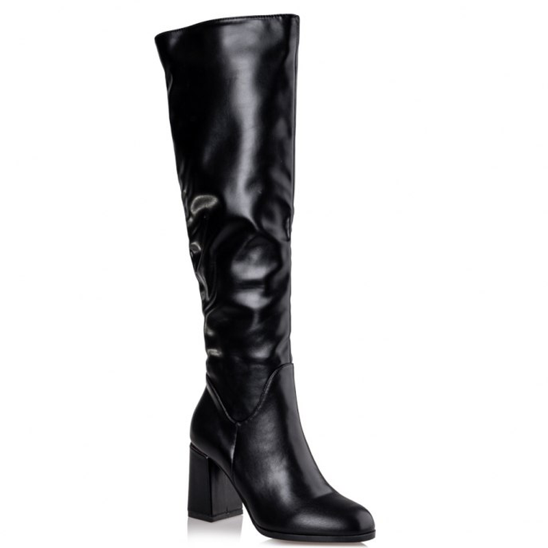 Miss nv knee high boots - black-null