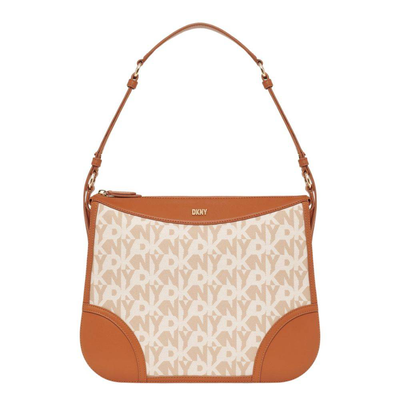 Gramery medium hobo shoulder bag, Neutral / Cognac, medium