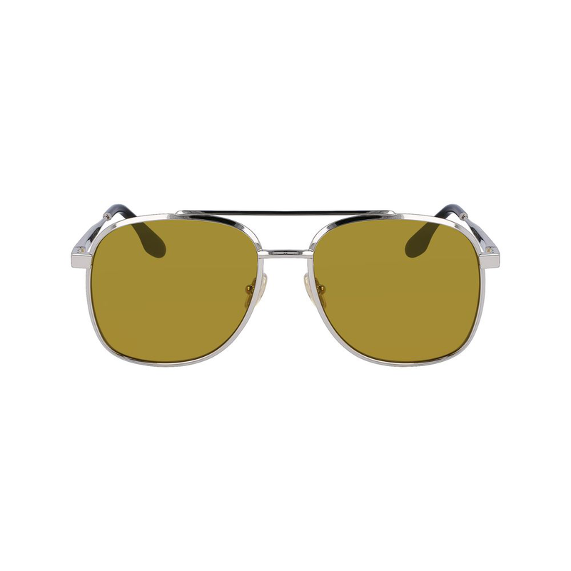 Gray metal sunglasses-null