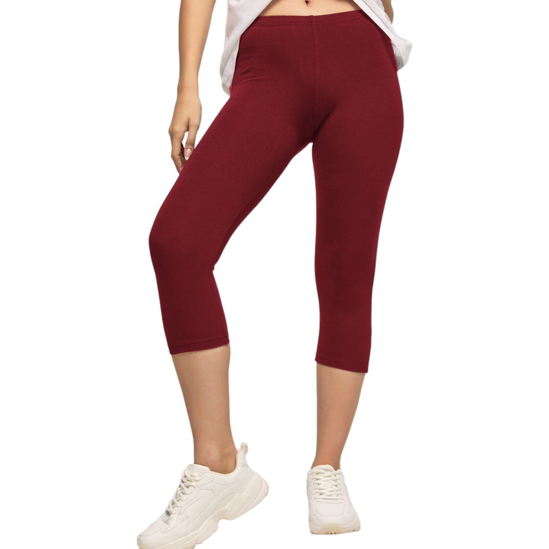 Womens leggings viscose capri heavy #36-null