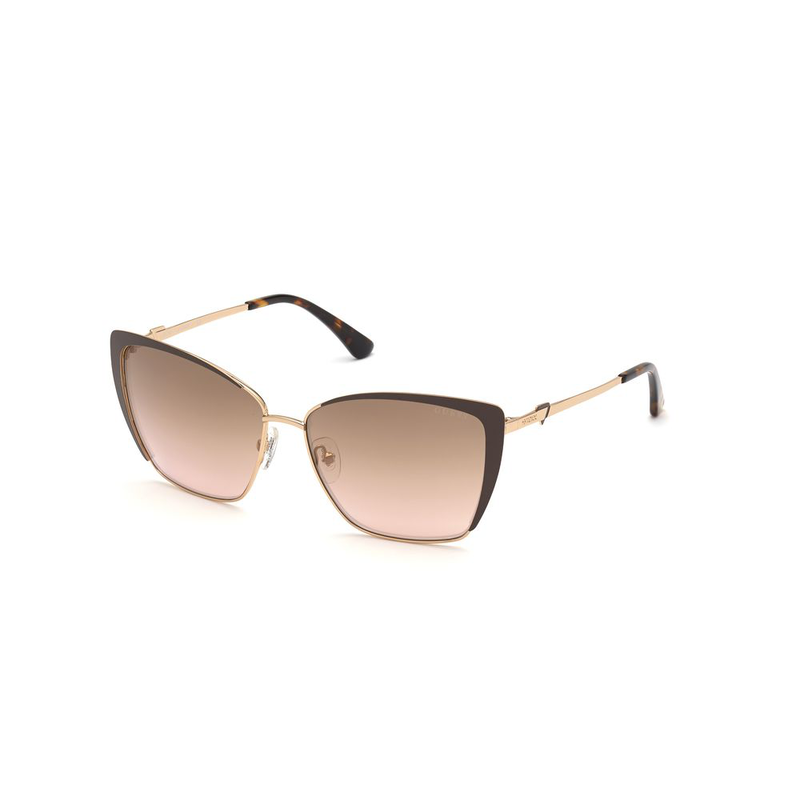 Brown metal sunglasses-null