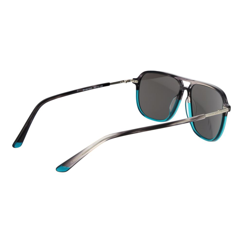 Turquoise plastic sunglasses-null