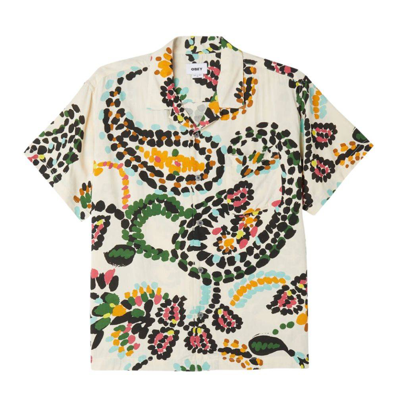 Obey paisley dots woven s/s-null