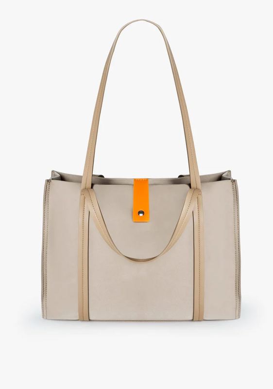 Tote bag nature kalk - beige-null