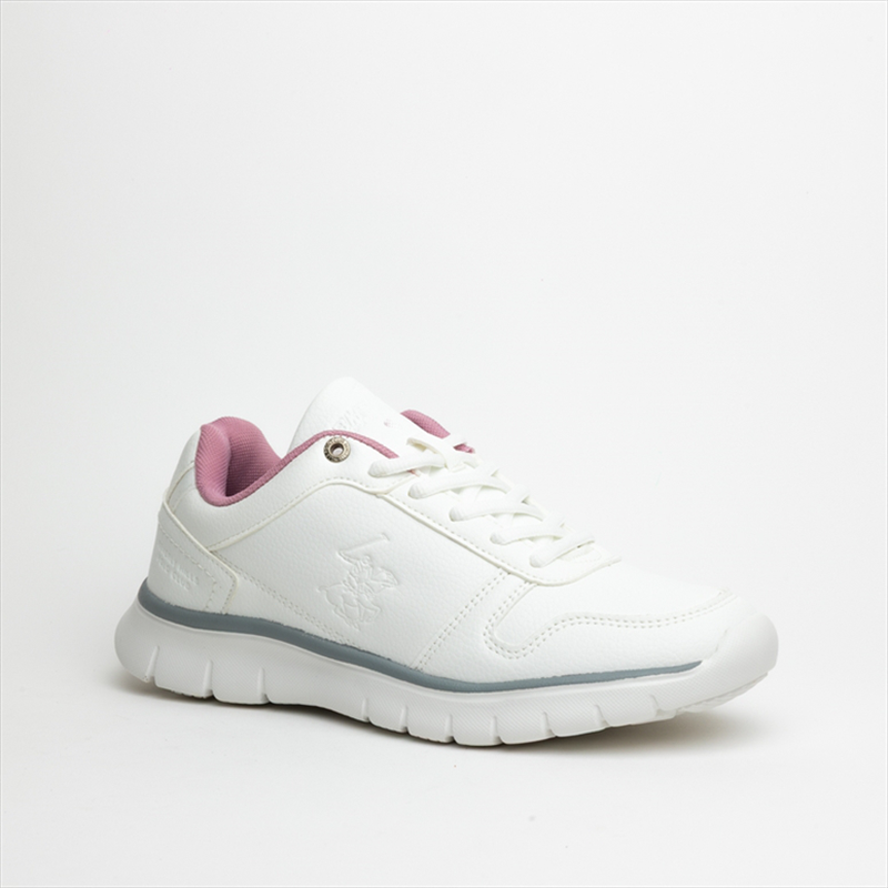 Beverly hills polo club womens lightweight trainers with embossed logo and stiching details-null