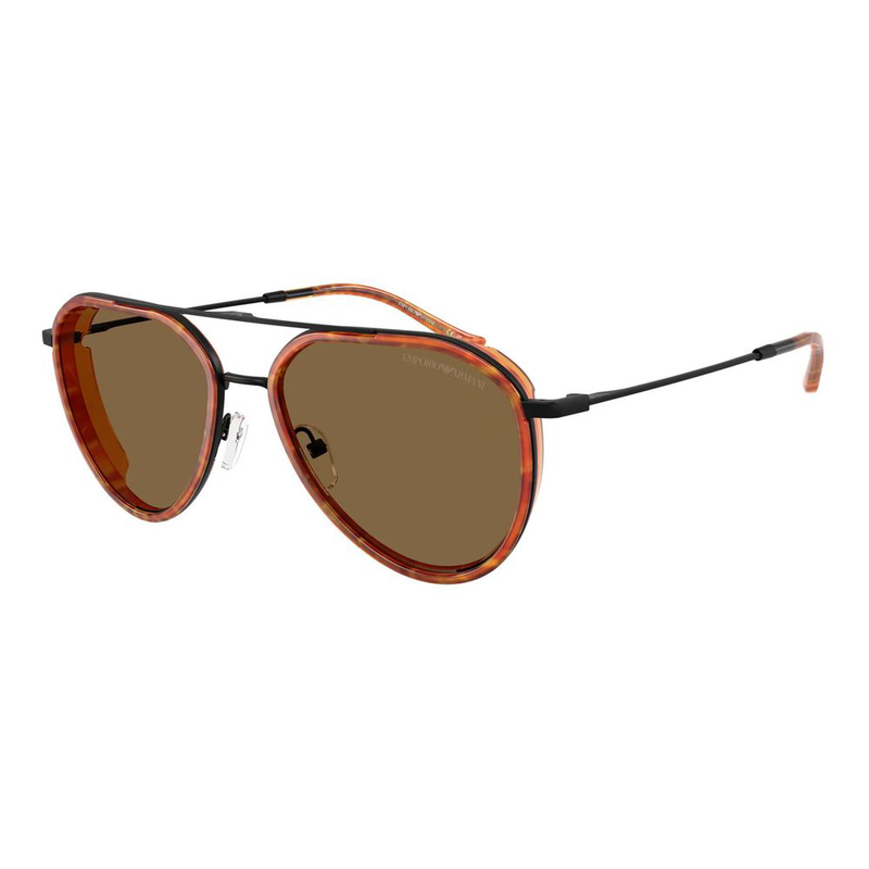 Black metal sunglasses-null