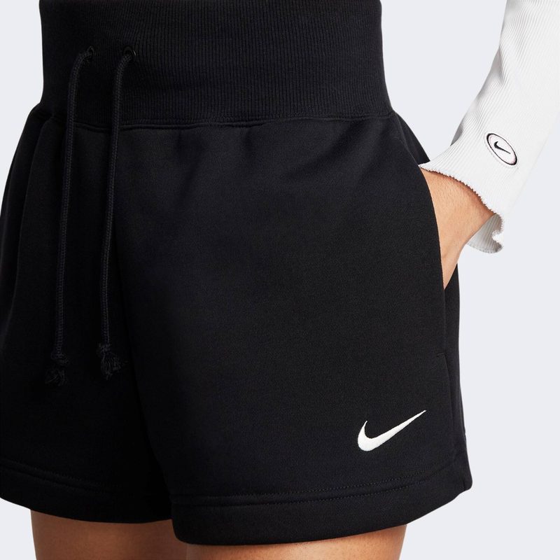 Womens nsw phoenix fleece high waisted short pant-null