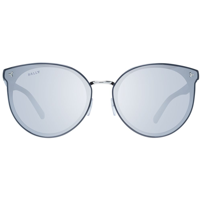 Gray metal & plastic sunglasses-null