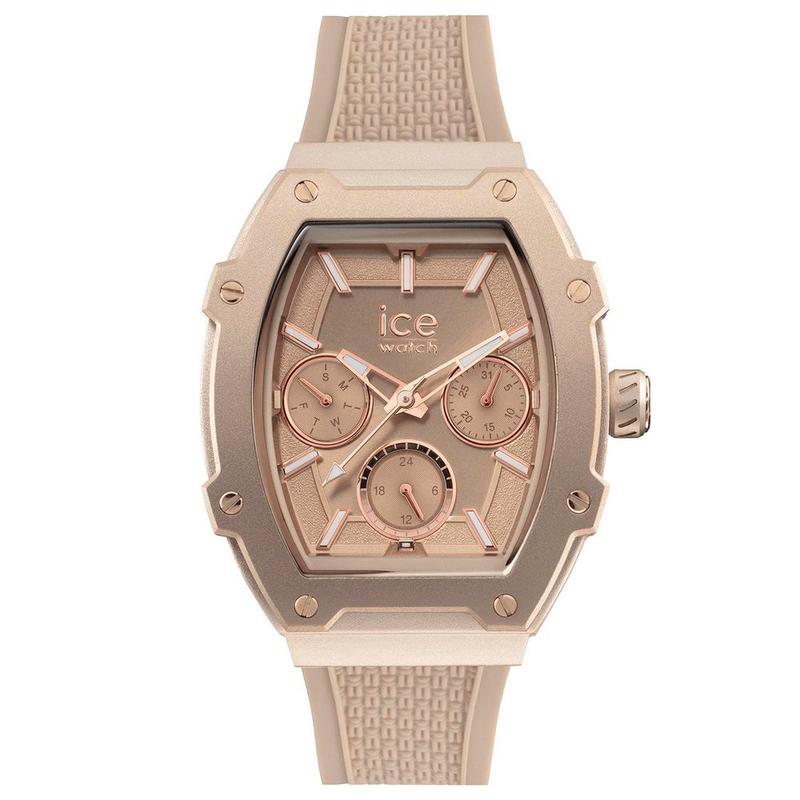 Black synthetic dress watch-null