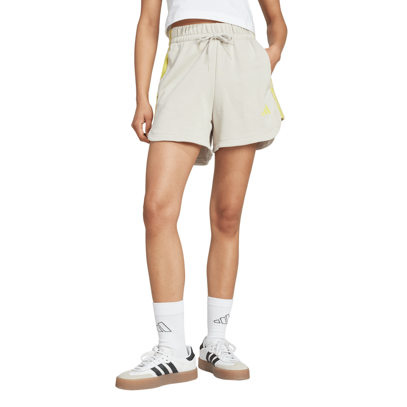 Adidas women's essentials 3-stripes print shorts-null