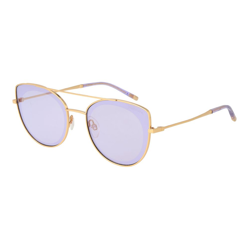 Gold metal sunglasses-null