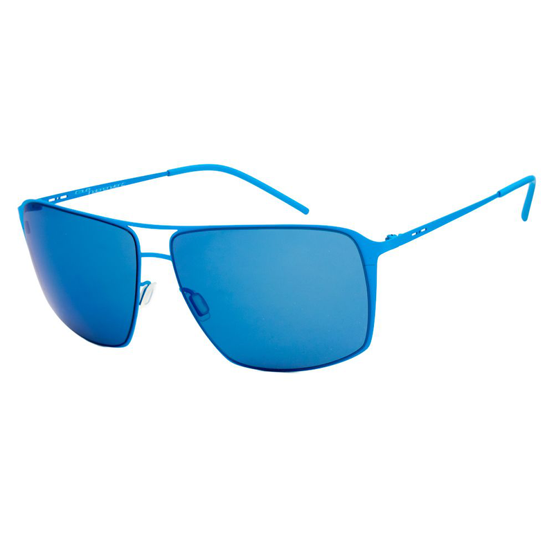 Blue metal sunglasses-null